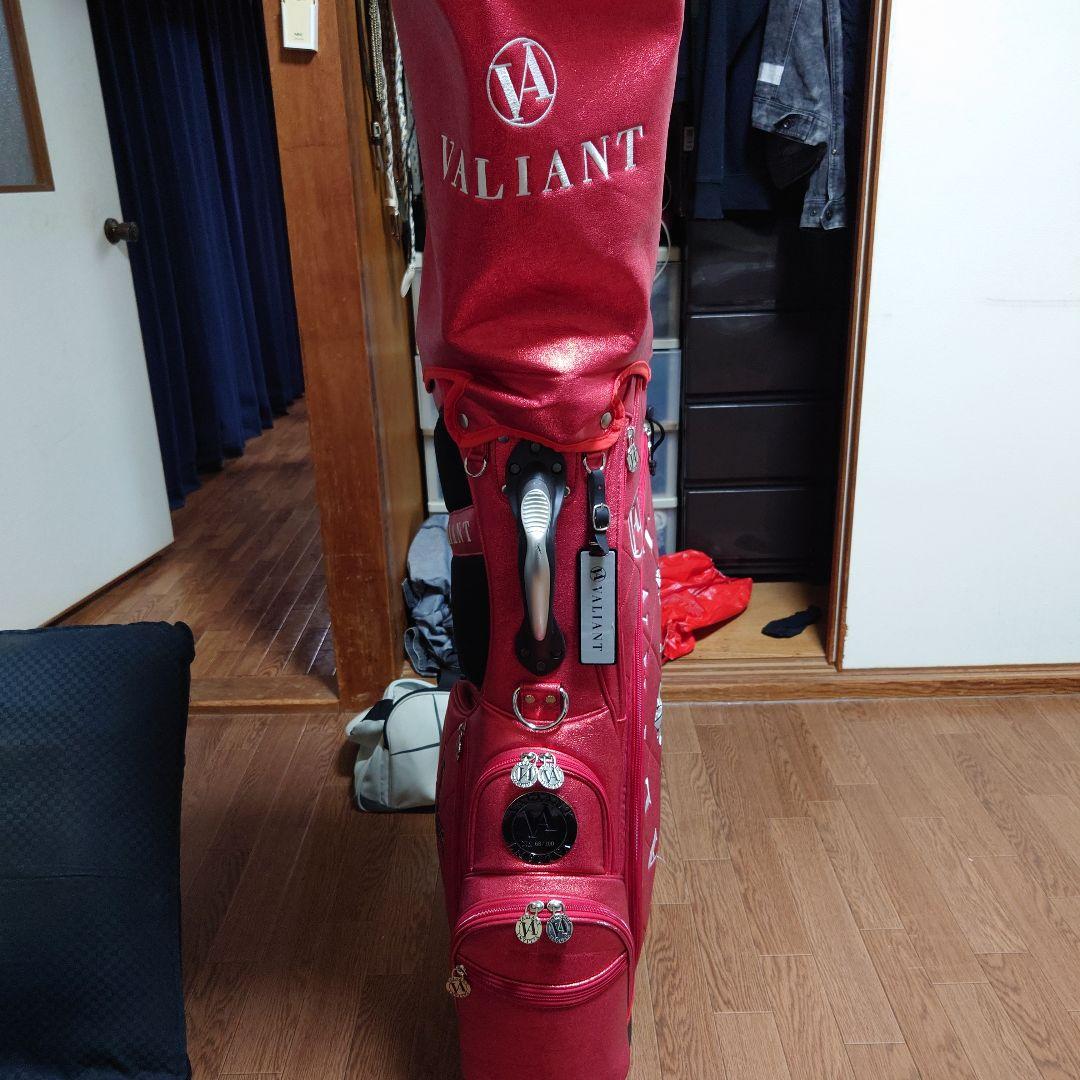 VALIANT ゴルフバッグ No. 1 赤