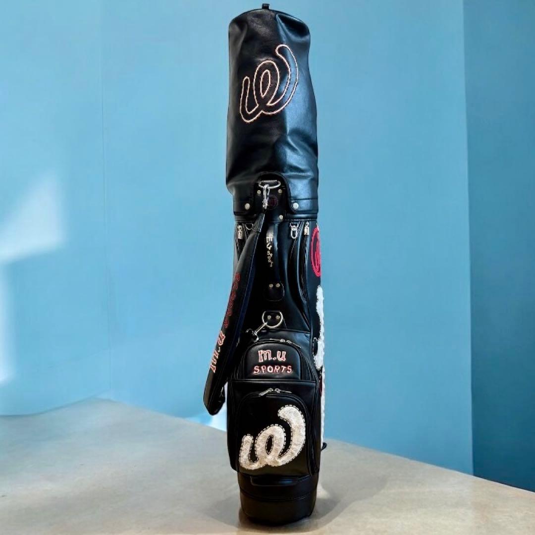 【稀少】 M.U SPORTS キャスター付きキャディバック　ミエコ　ウエサコ