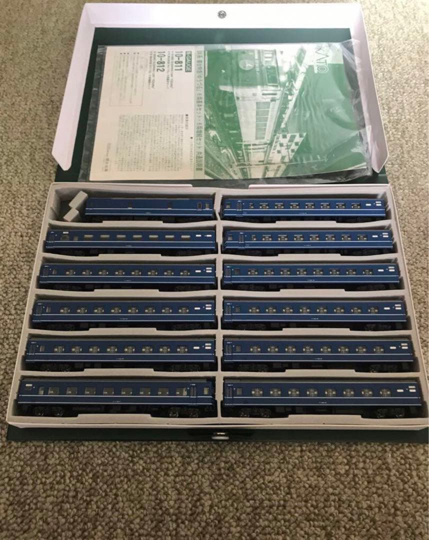 KATO 10-811＋10-812 24系寝台特急 「ゆうづる」 基本・増結