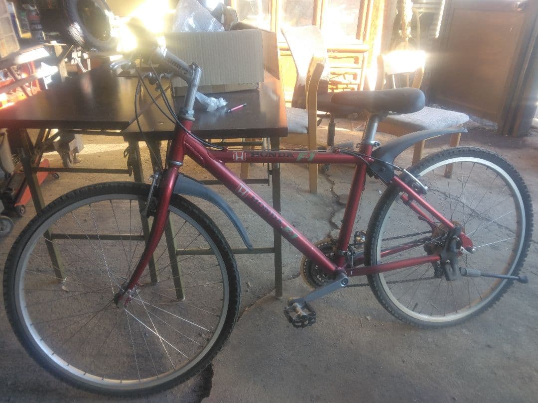 マウンテンバイク 26インチ レッド