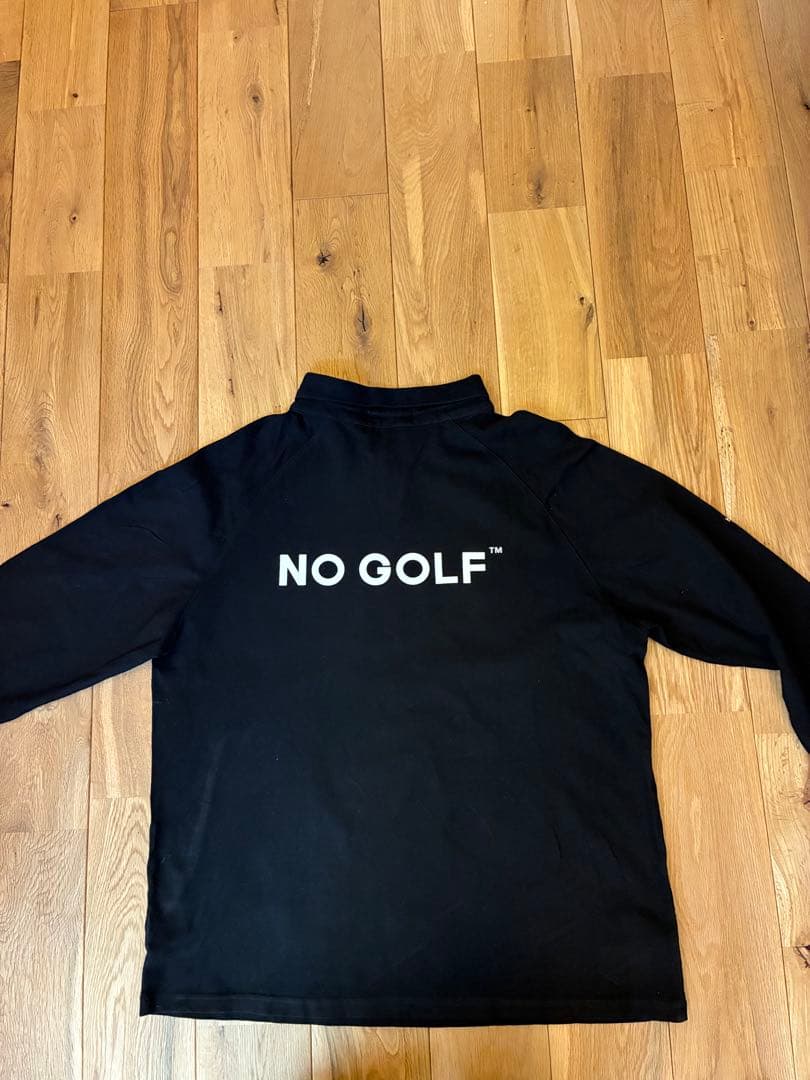 clubhaus ✖️ no cofeeコラボno golf 長袖ポロシャツ