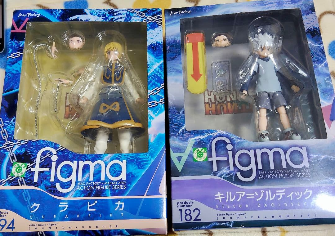 figma キルア クラピカ アクションフィギュア182 194 セット