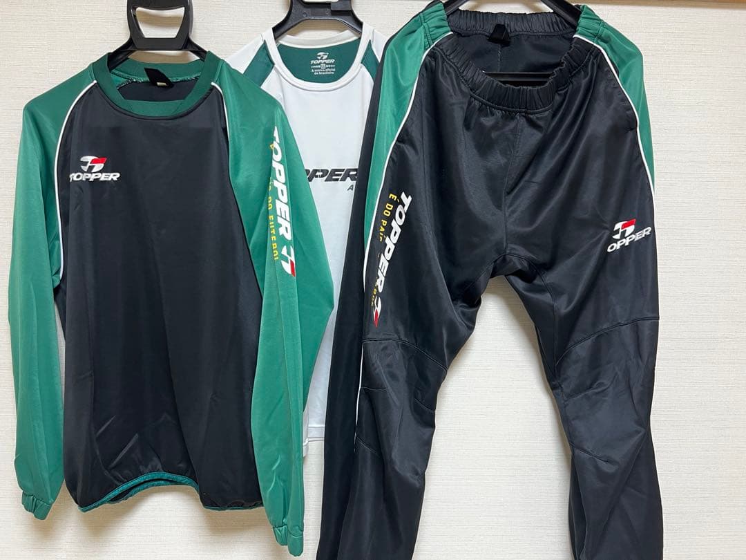 TOPPER セットアップジャージLLサイズ Ｔシャツ付き3点セット　平成レトロ