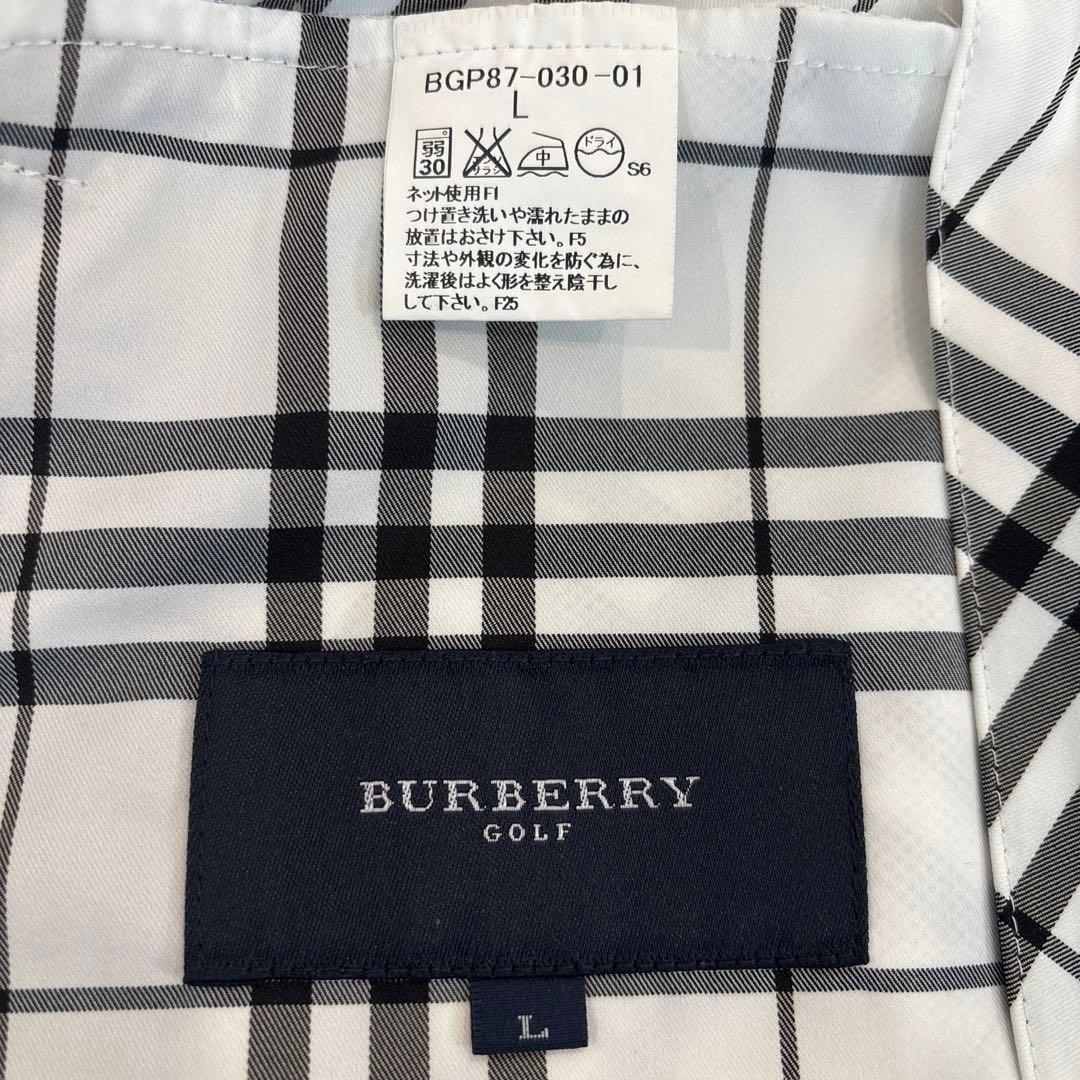 Burberry バーバリー　ゴルフ　ベスト　L