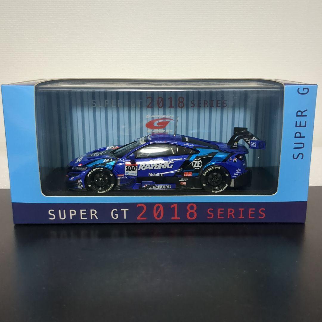 エブロ RAYBRIG NSX 2018チャンピオン レイブリック スーパーGT