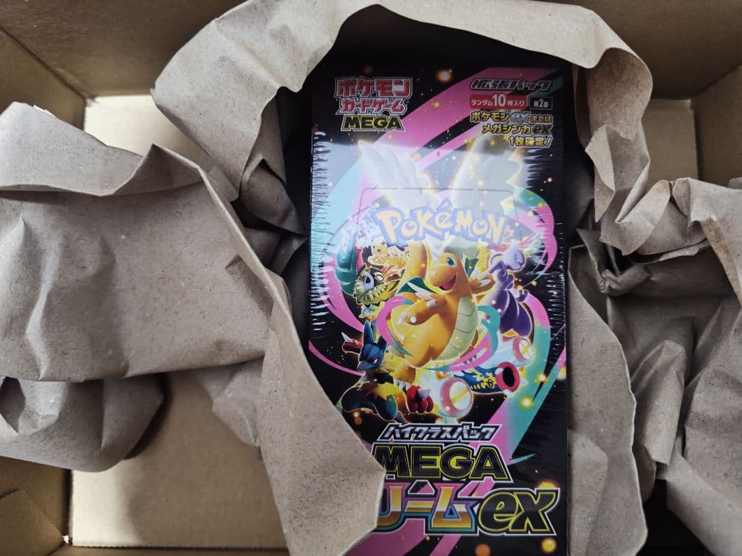 ポケモンカード MEGAドリームex BOX シュリンク付き