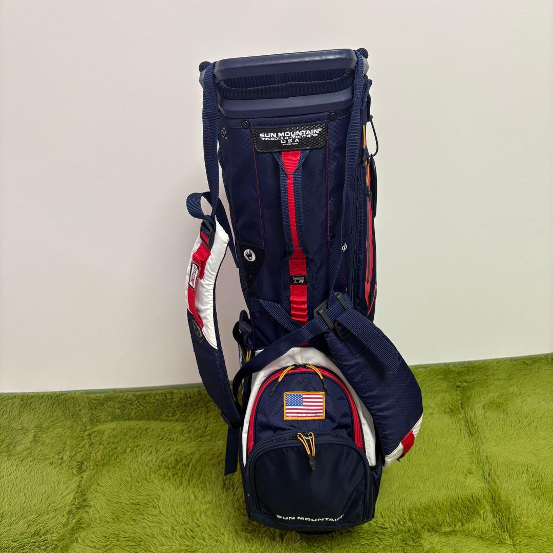 SUN MOUNTAIN ゴルフバッグ スタンドキャディバッグ　フード付き