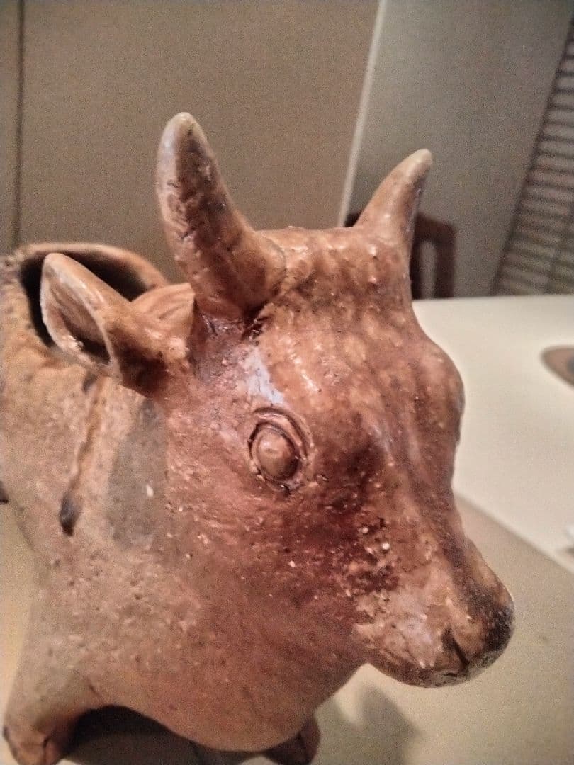 Bizen-yaki 備前焼　島村光　丑（良品）価格交渉出来ますので