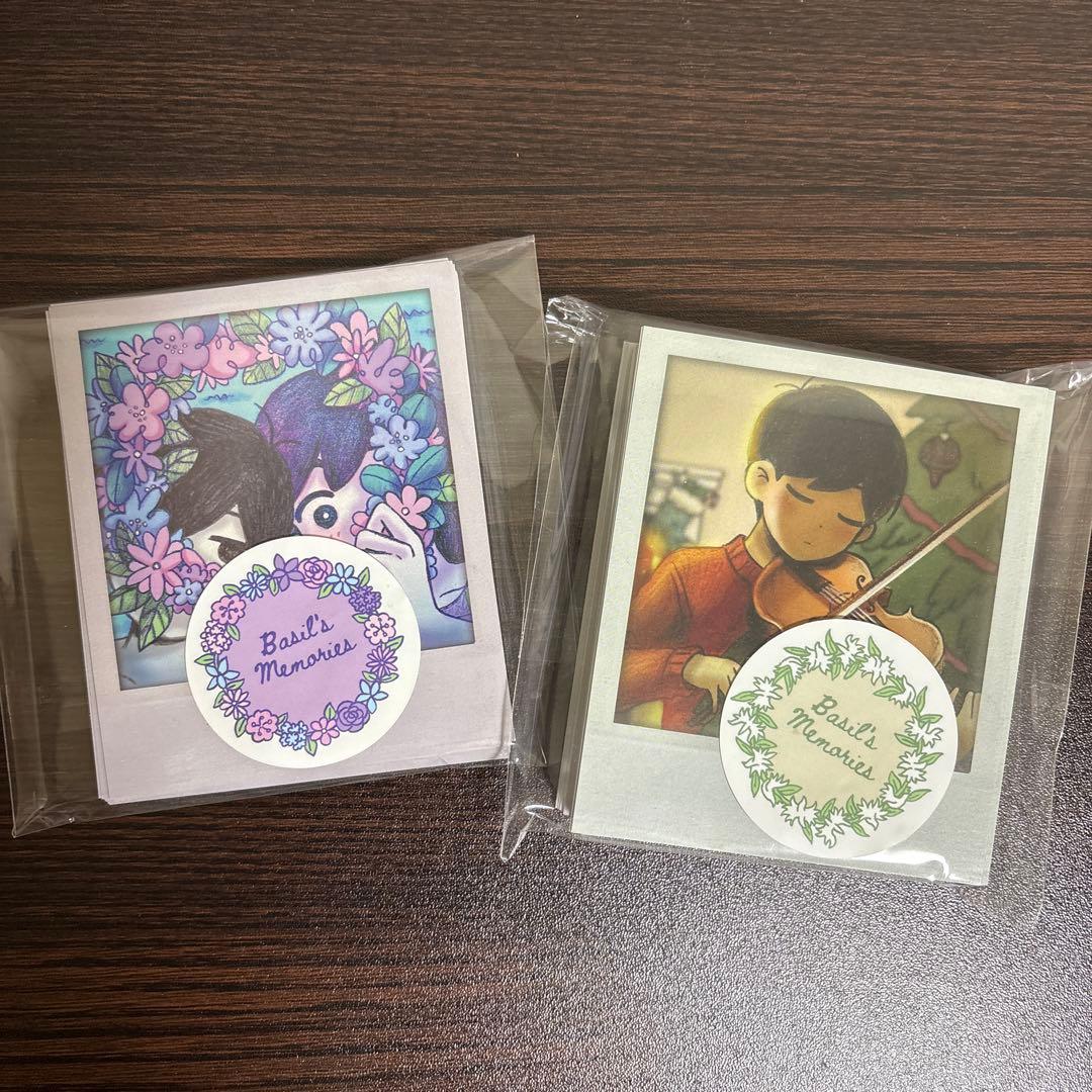 OMORI Basil’s Memories ポラロイド風カード 2種セット