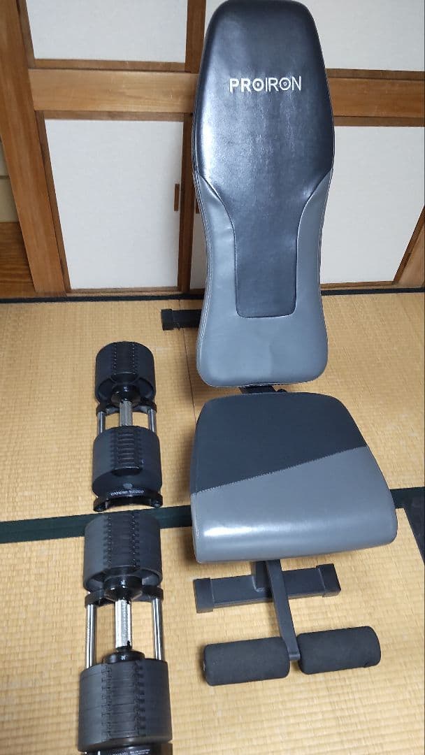 FLEXBELL32kg ×2 可変式ダンベル＋インクラインベンチ ホームジム