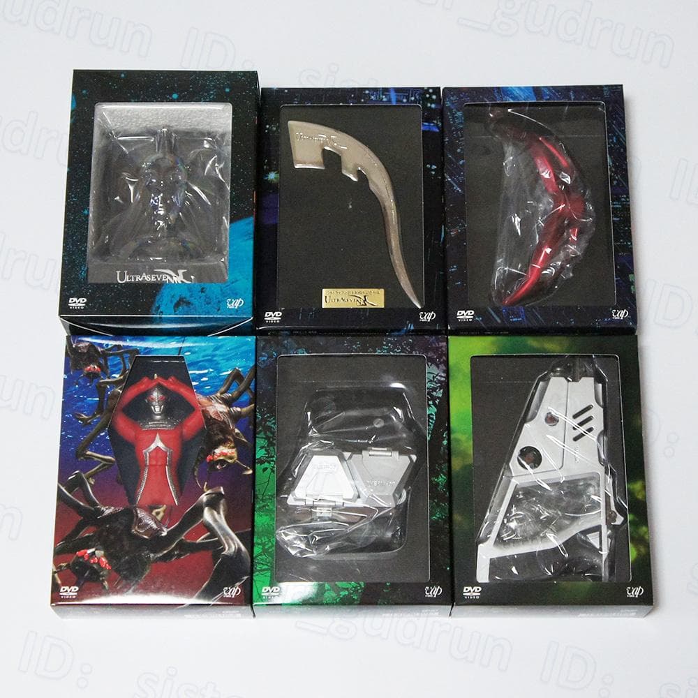 【本体美品】　DVD特典グッズ　Vol.1~Vol.6 全　ウルトラセブンX