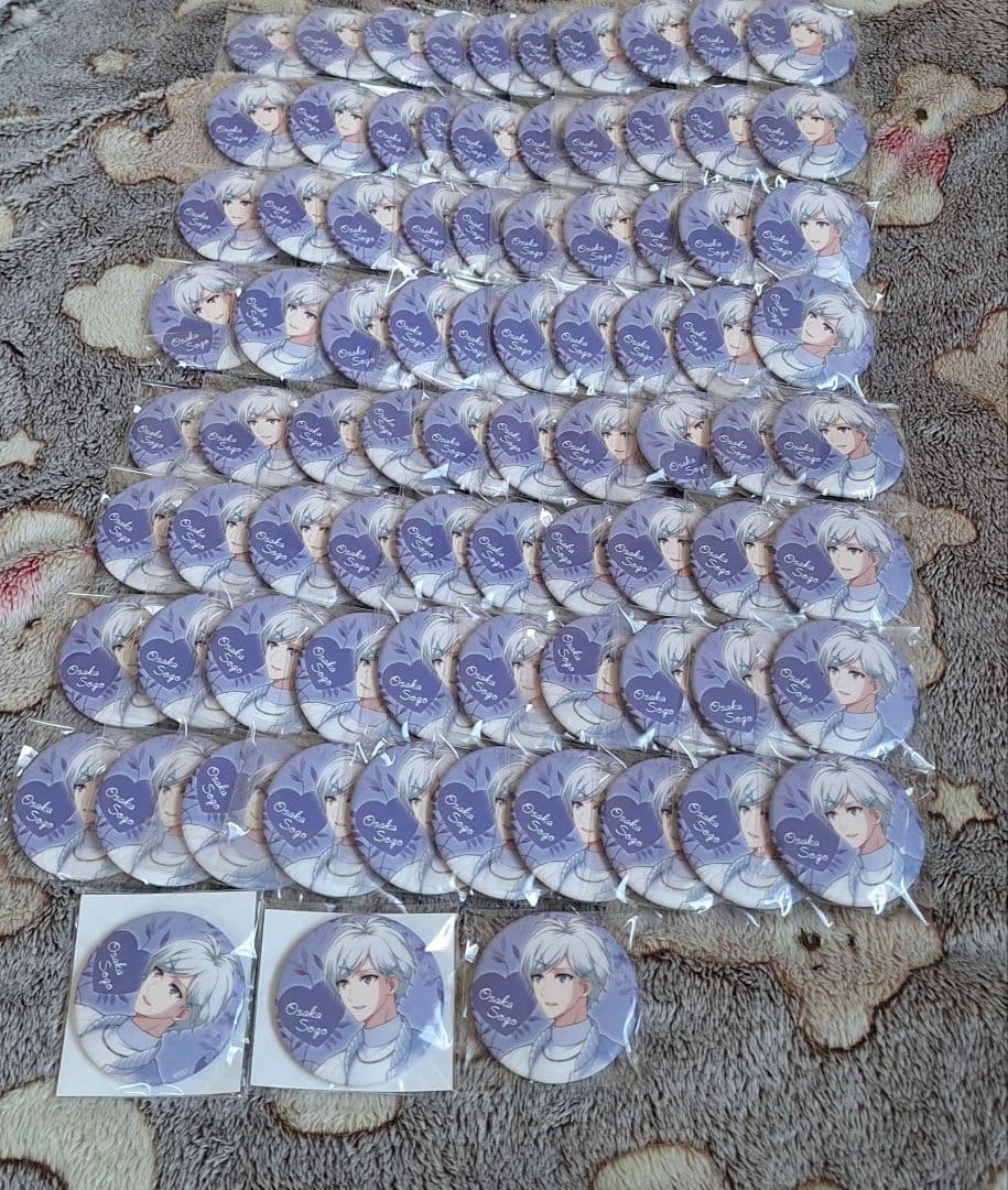 逢坂壮五 MON.T.スイーツマルシェ 缶バッジ