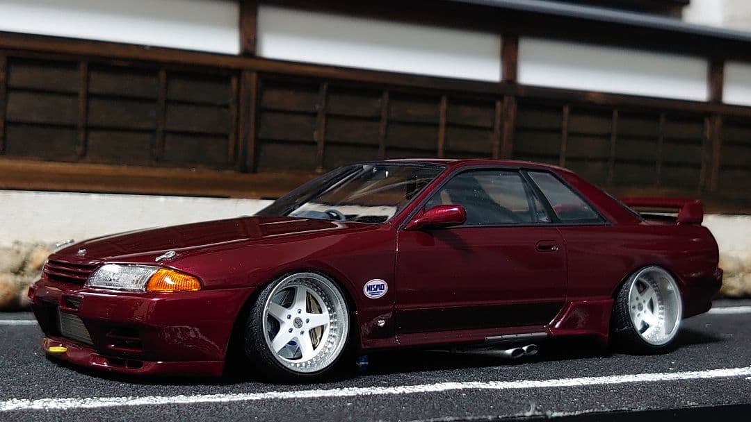 1/24 ハセガワ スカイライン グループAバージョン r32 完成品