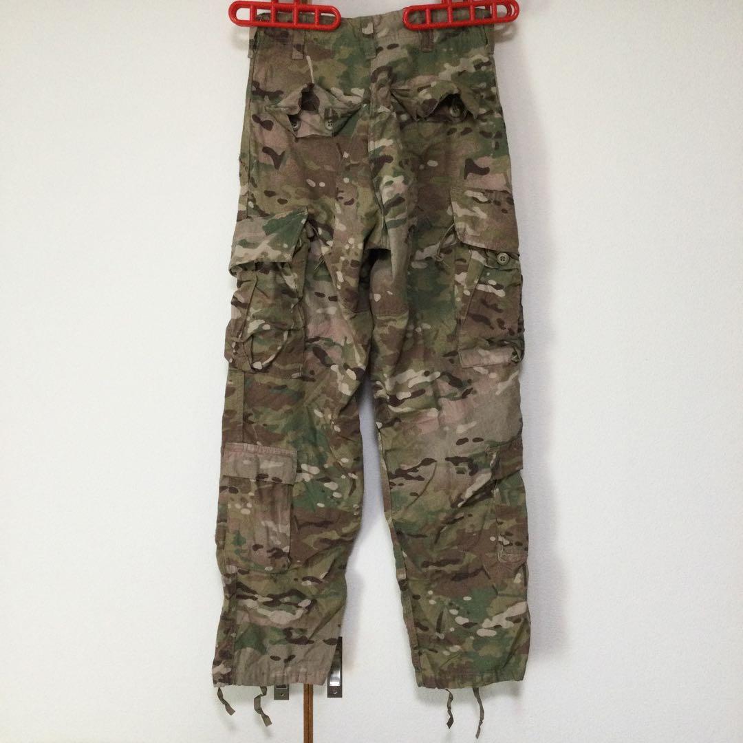 実物 アメリカ陸軍 OCP マルチカム迷彩 コンバットパンツ XS-S 難燃性