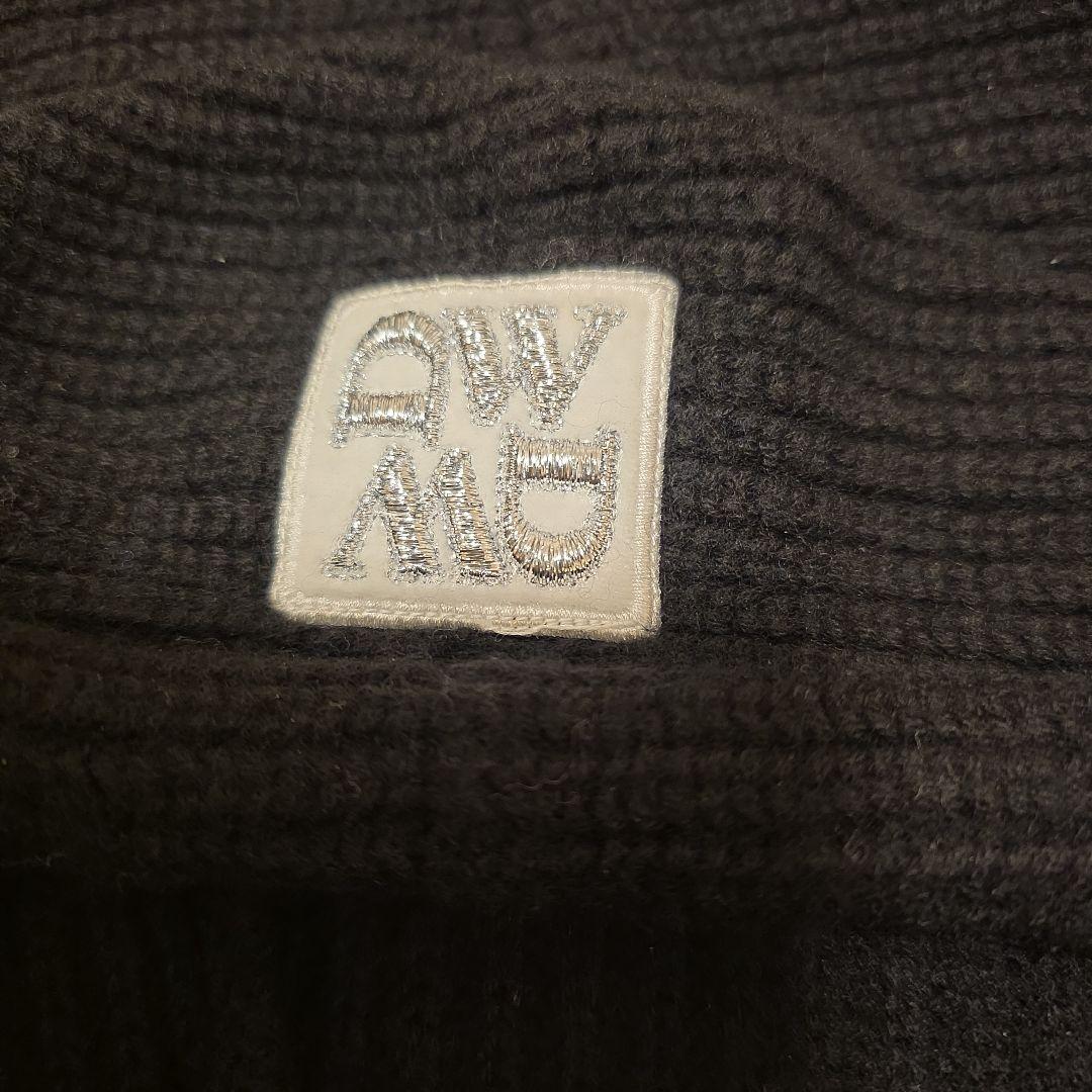 ダンスウィズドラゴン　 フード付き黒セーター&スカート　セットアップ