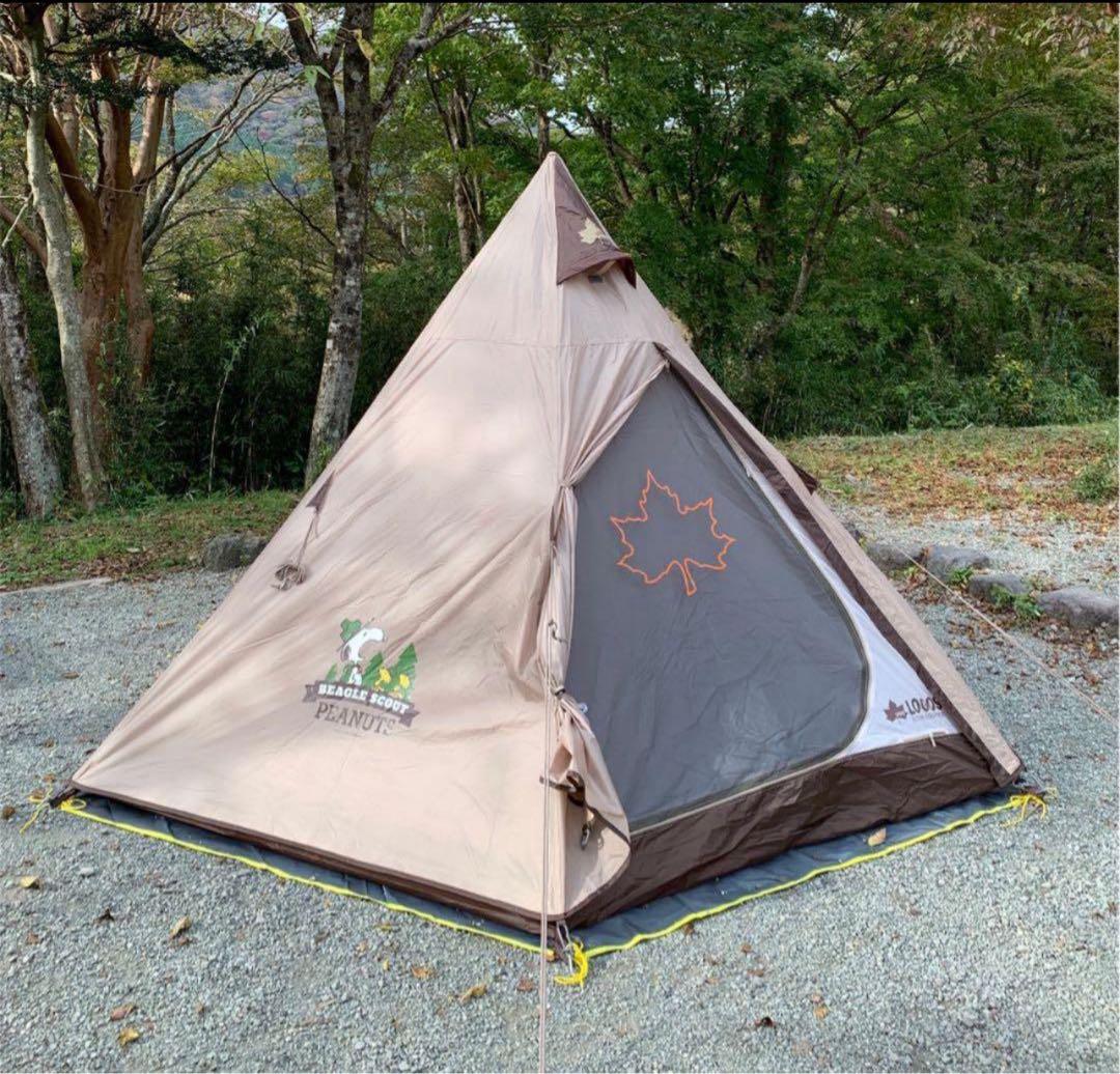 テントタープ2点セット ロゴス SNOOPY ワンボール スヌーピー ナバホ