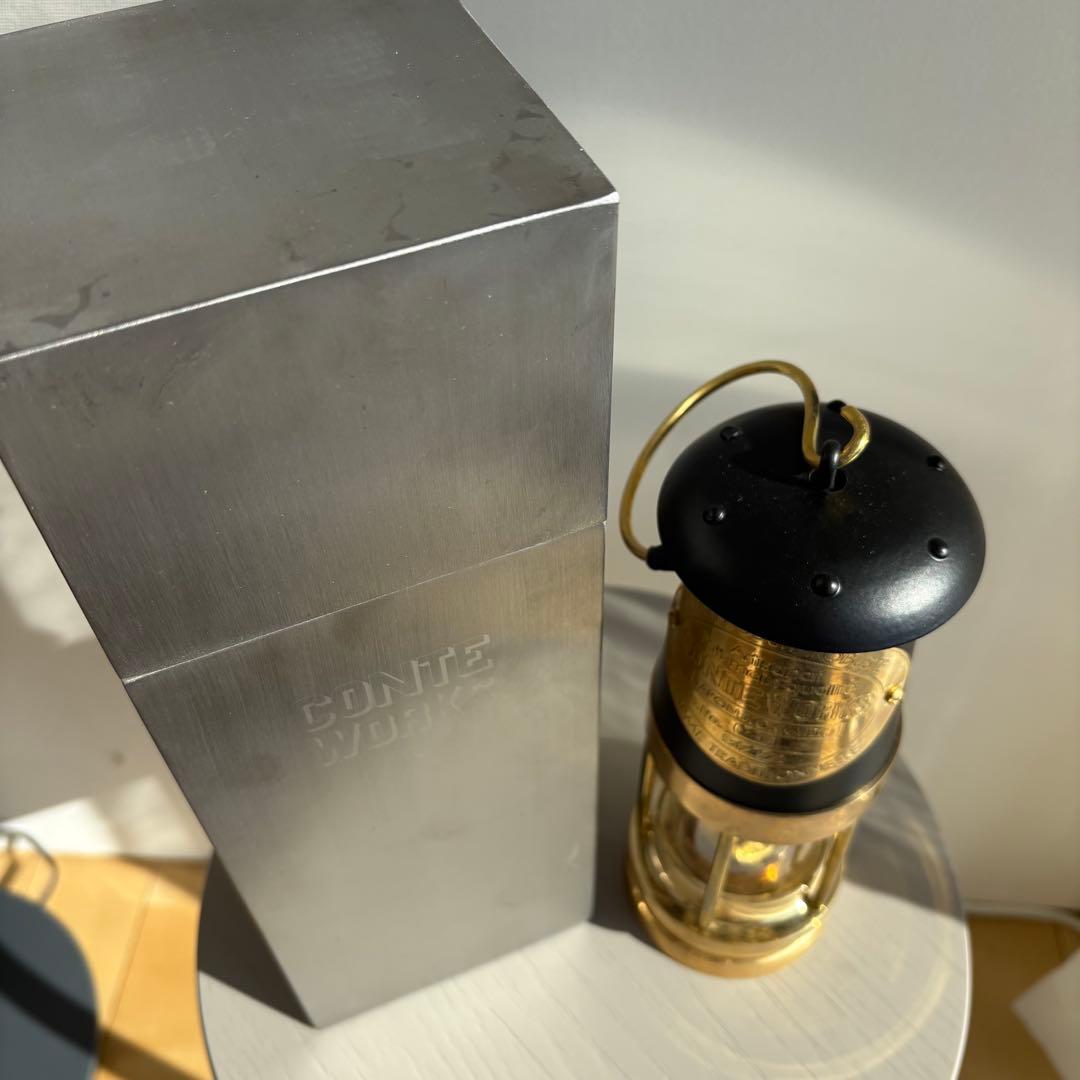 マイナーズランプ　CONTE WORKS 真鍮ブラックM新品未使用