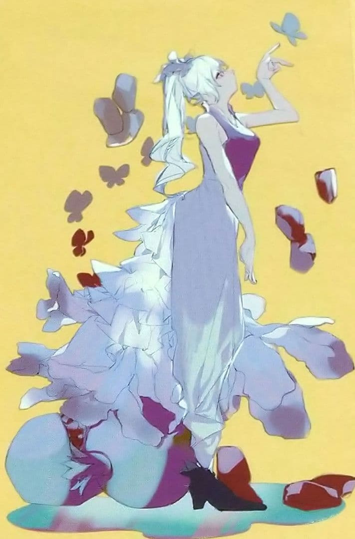 J642＃賞味期限(PET)小森林切り売り海外人物女の子