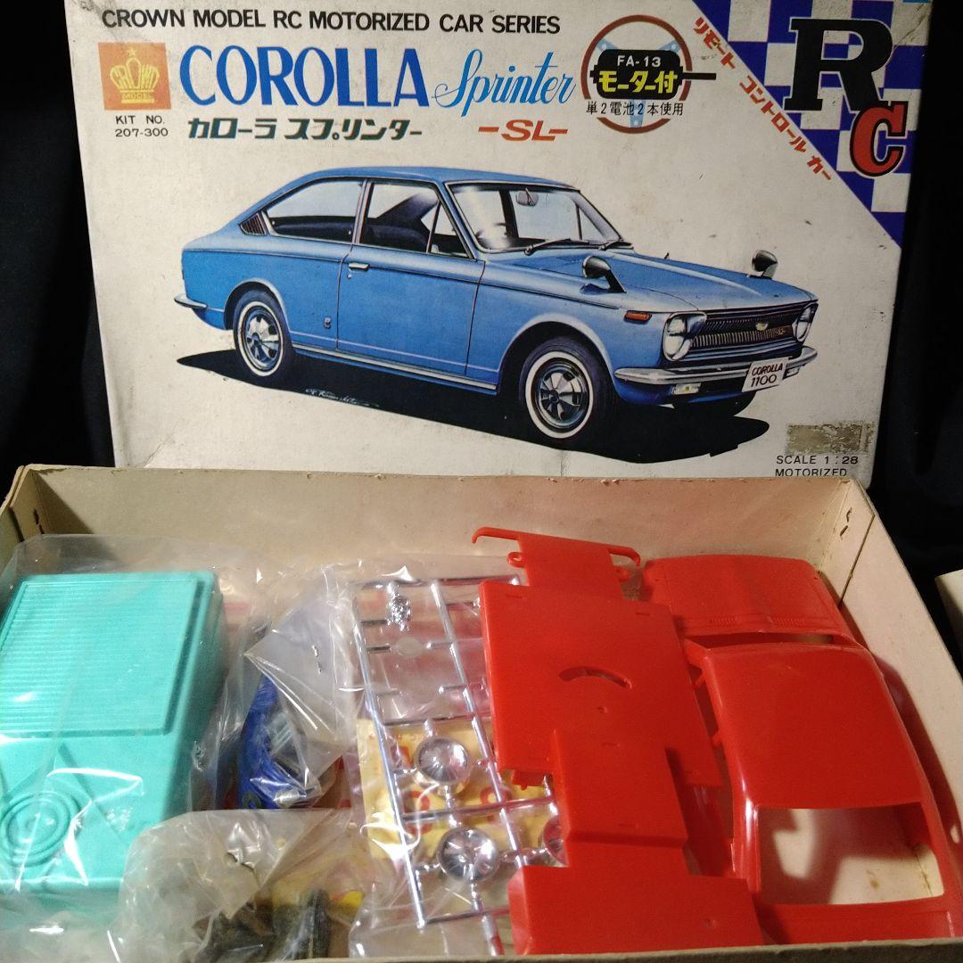 クラウンモデル　1/28 カローラ　スプリンター　リモコン
