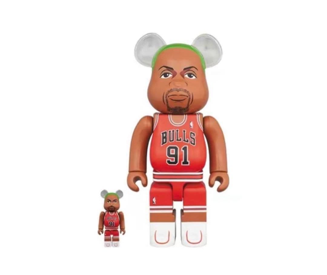 BE@RBRICK Dennis Rodman 100％ ＆ 400％