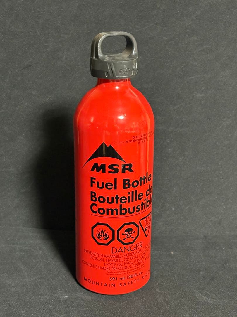 珍しいMSR FUEL BOTTLE 20oz アメリカ製　燃料　ボトル タンク