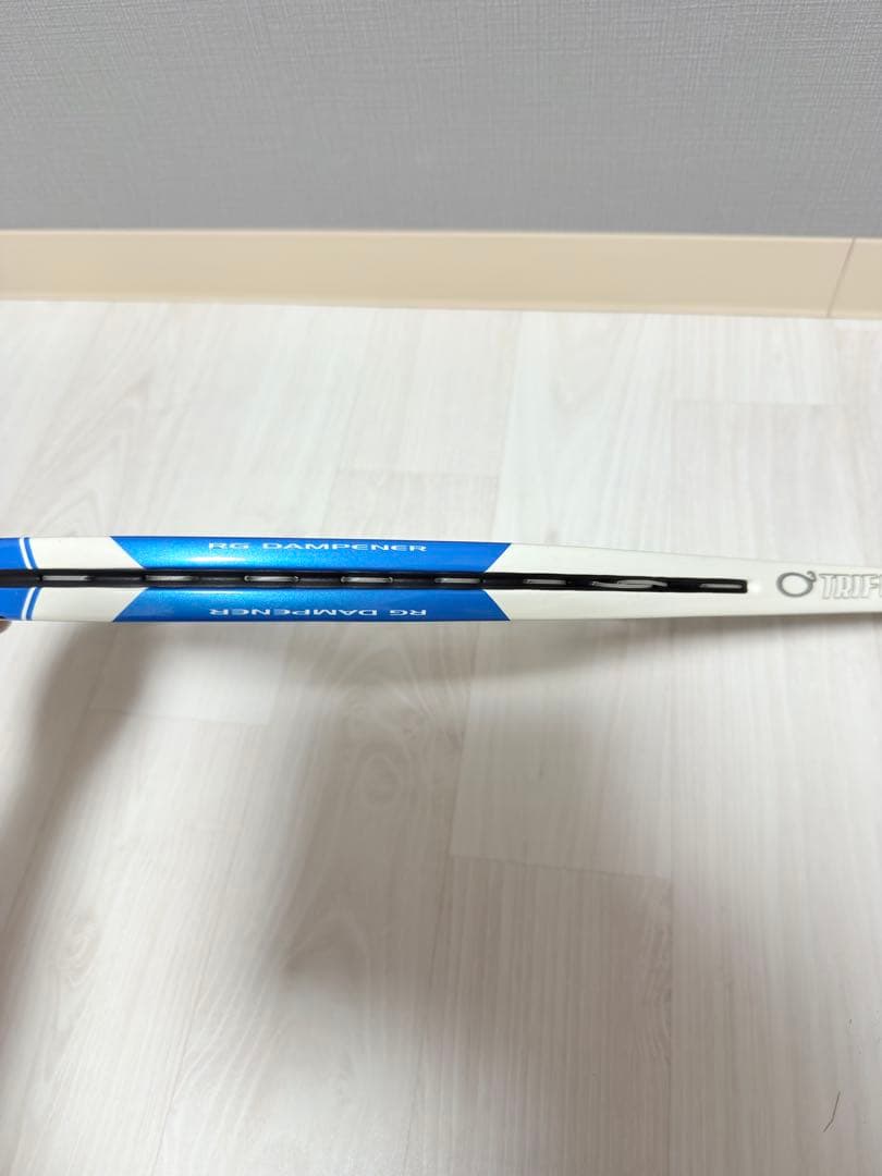 Prince O3 軟式テニスラケット ホワイト/ブルー