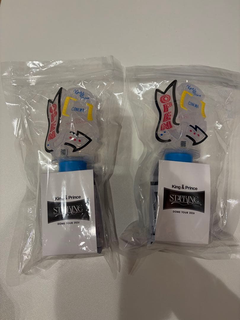 King & Prince STARRING 2026 キンプリ ペンライト×2