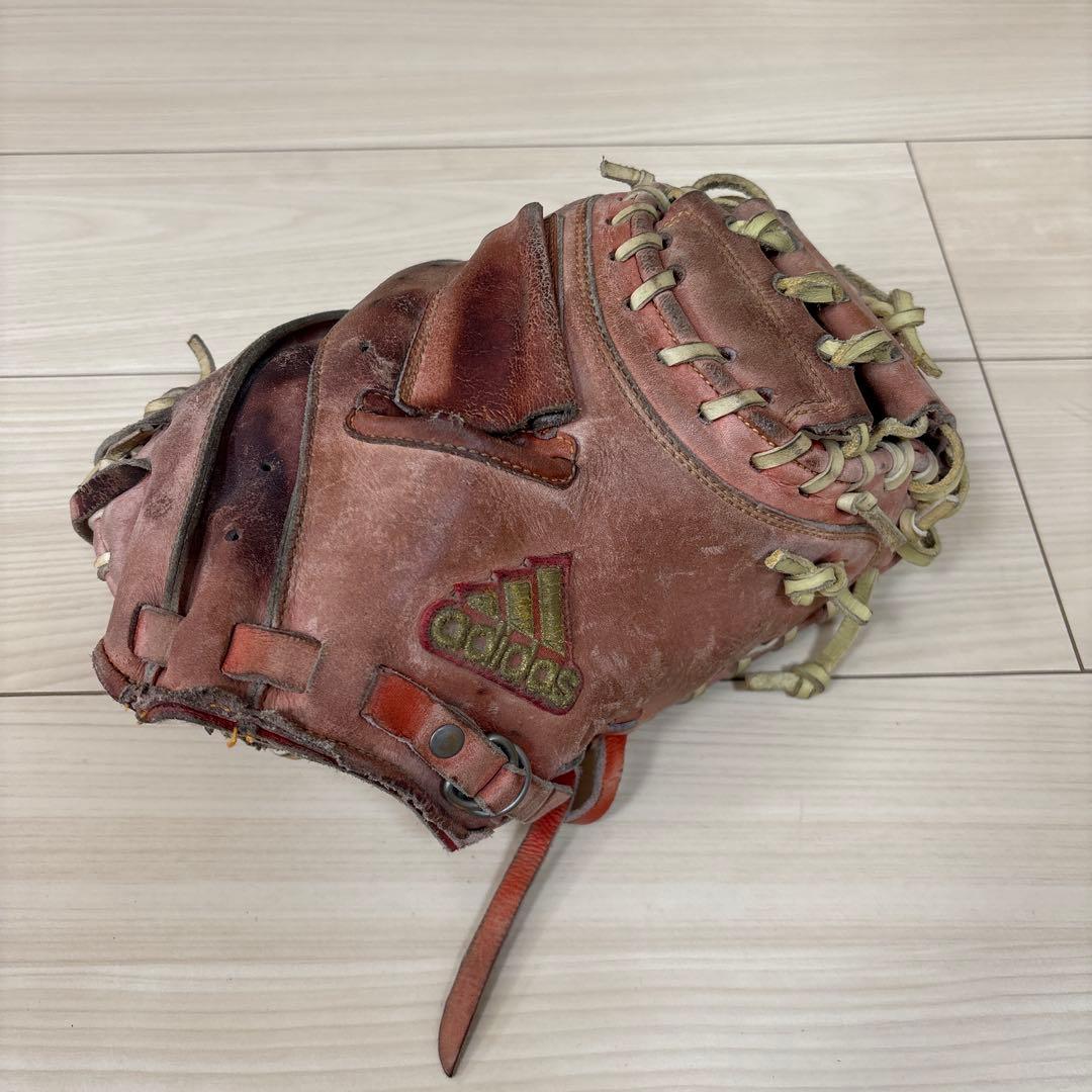 adidas レザー 硬式野球グローブ