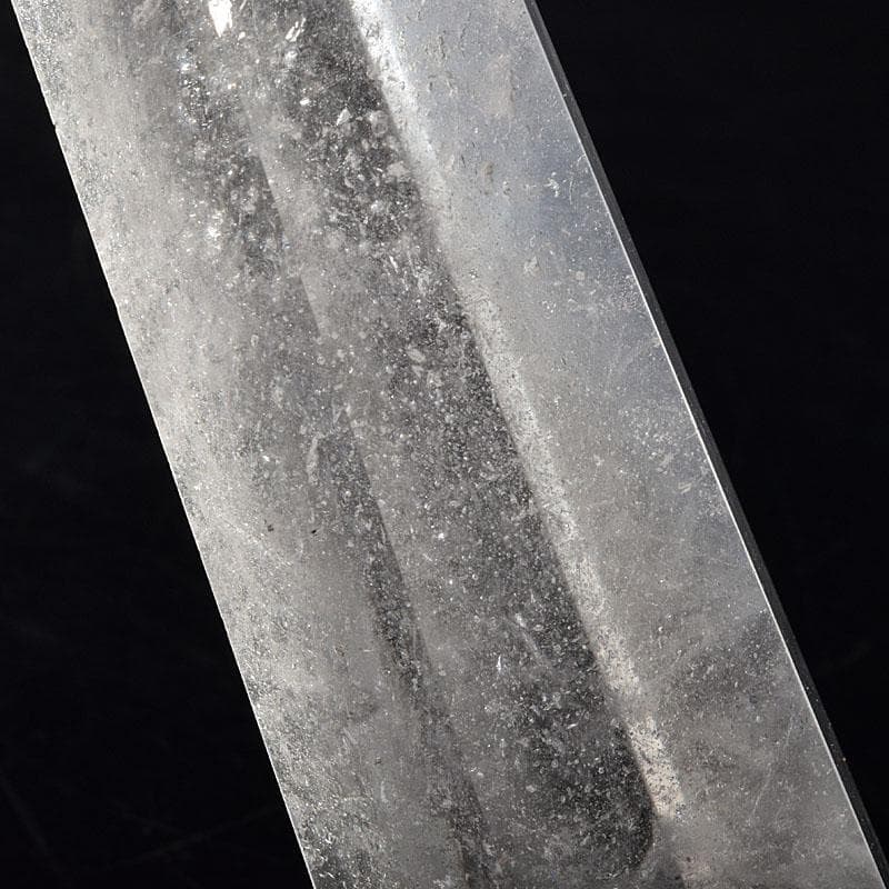 風水　縁起物　水晶　クリアクォーツ　台付　置物　2点まとめて　C　8196