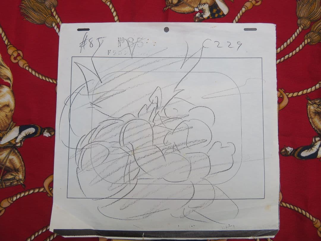 j*い様 ドラゴンボール セル画 原画 フリーザ ベジータ当時品