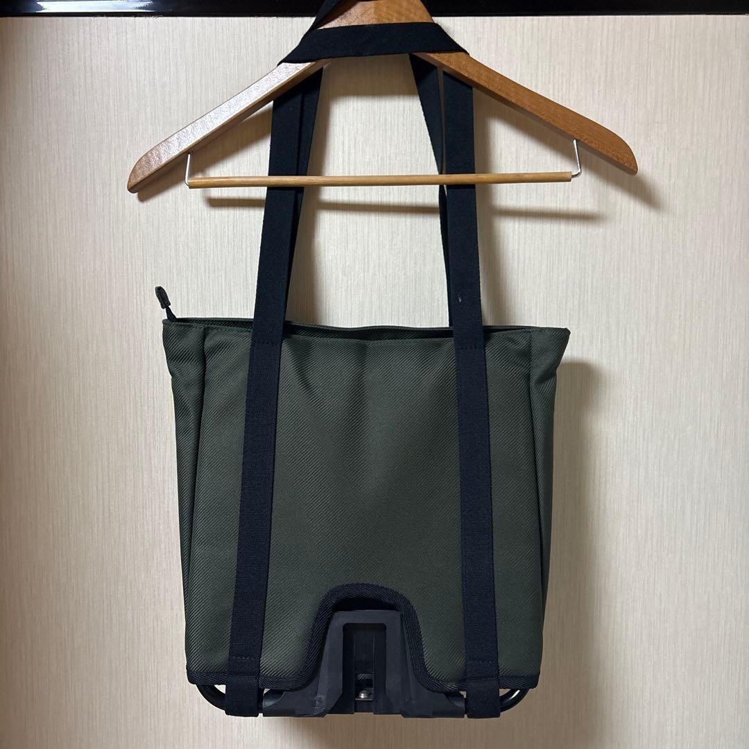 BROMPTON メッシュ自転車用バッグ オリーブグリーン