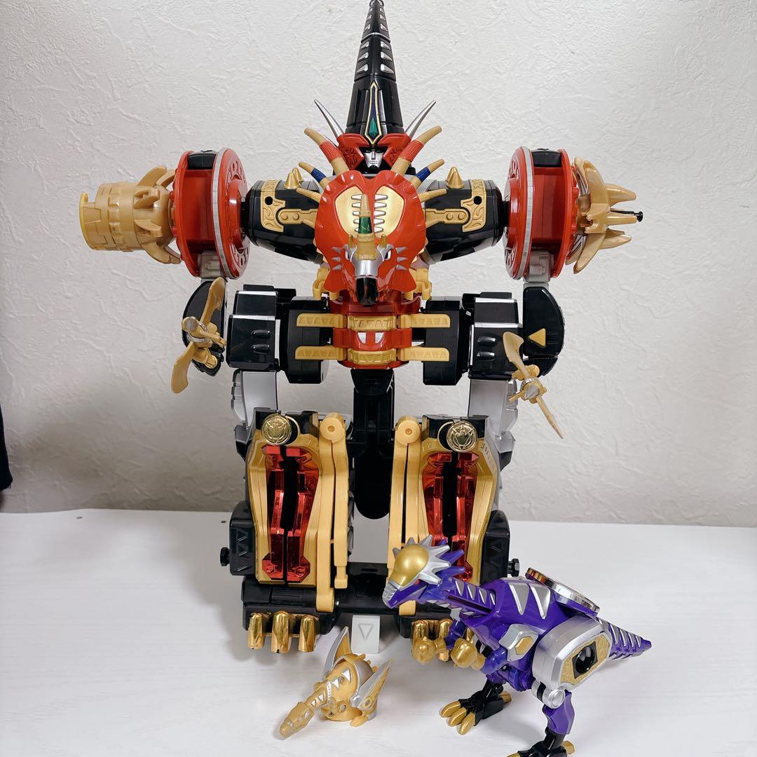 【動作良好】DX 爆竜合体マックスオージャ パキケロナグルスセット