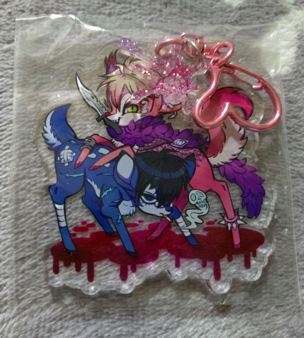 殺人彼氏　記知　景楽　アクリルキーホルダー　殺彼　アクキー