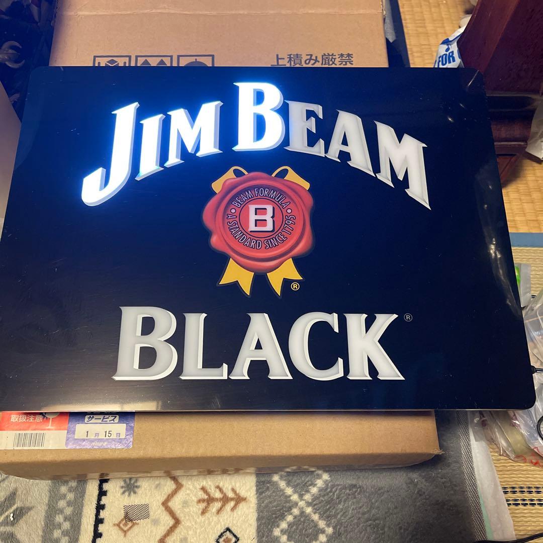 JIM BEAM BLACK スイープサイン