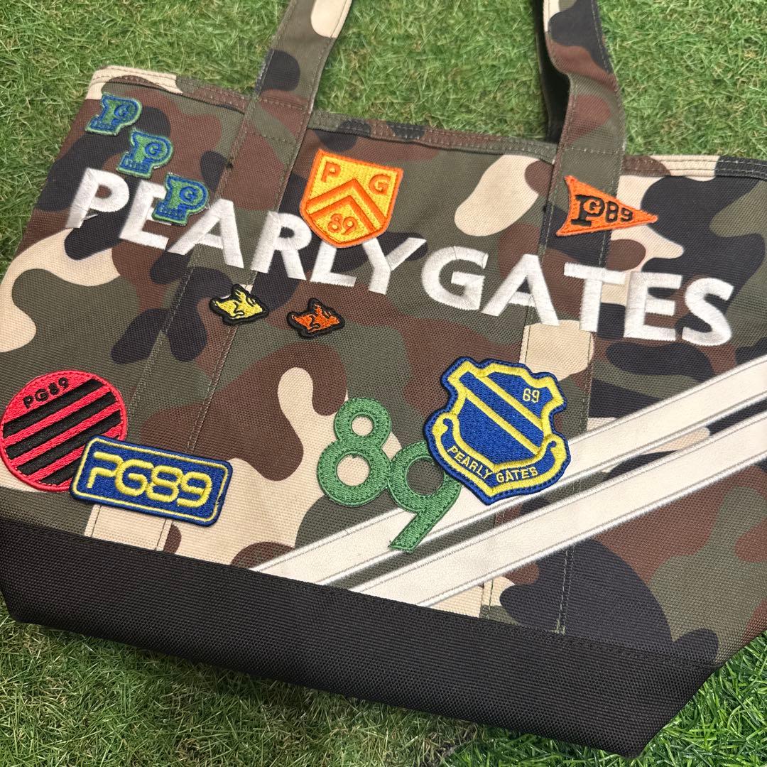 PEARLY GATES 迷彩柄カートバッグ