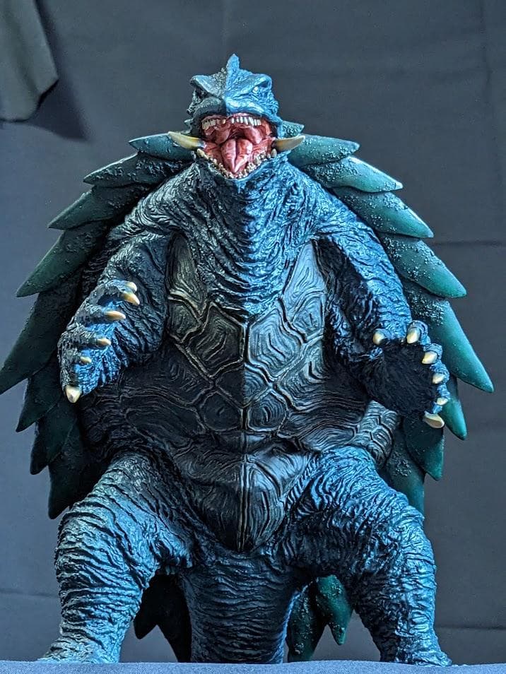 海洋堂　ガメラ　１９９９年　ソフビキット　塗装済み完成品