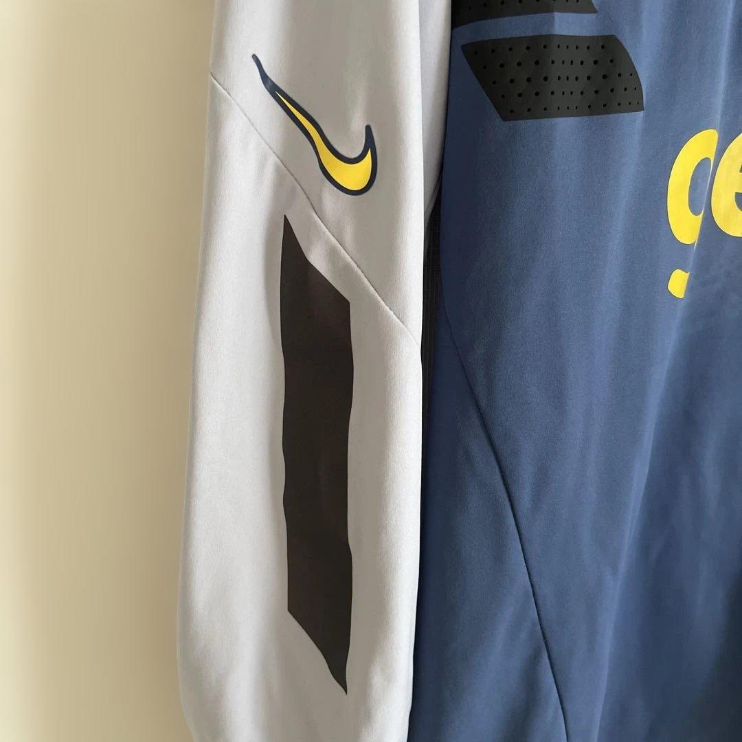 トップス　メンズ　M　ハイパーシールド　イエロー　ブルー NIKE