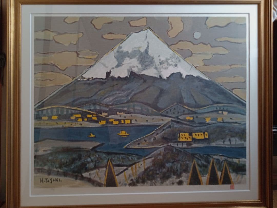 田崎廣助　白富士