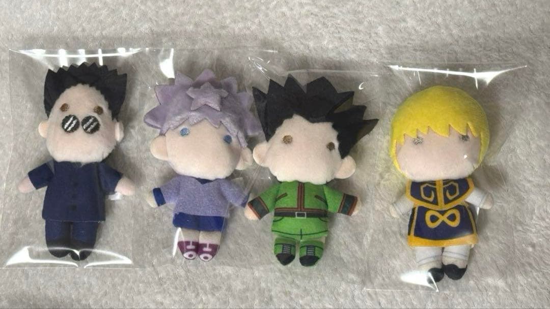 HUNTER×HUNTER マスコット USJ ゴン キルア クラピカ レオリオ