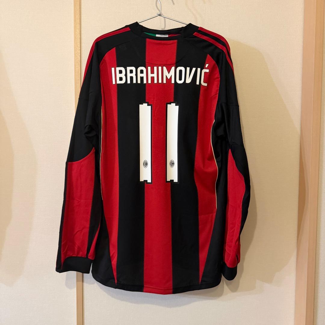 【新品未使用】イブラヒモビッチ 10/11 ACミラン 長袖 ユニフォーム
