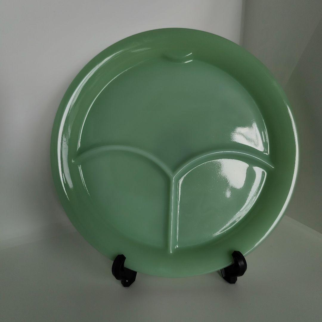 美品　ファイヤーキング　ジェダイ　3コンパートメント　皿　プレート　タブ付　②