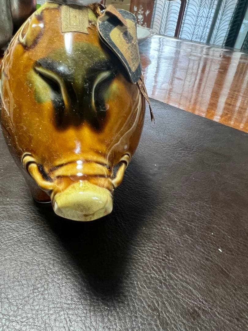 古酒　Suntory Old Whisky 干支ボトル　イノシシ