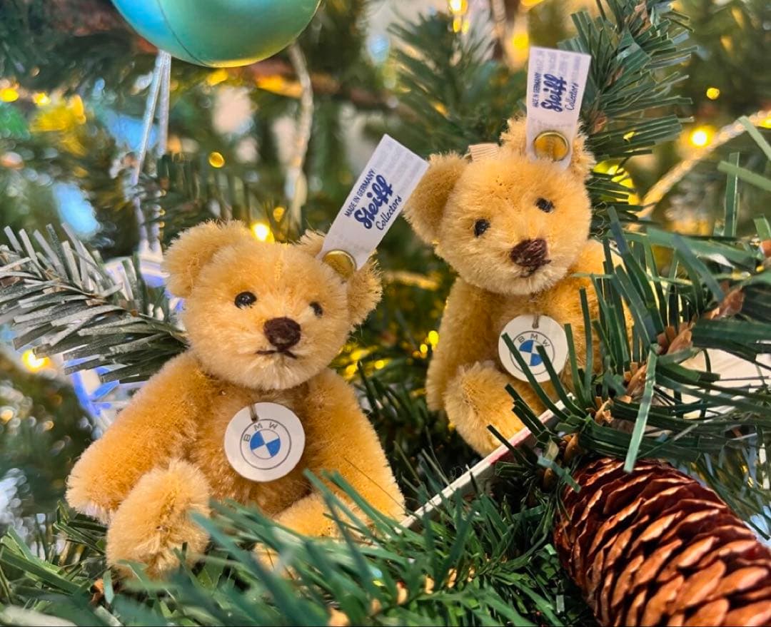 【新品未使用】×Steiff(シュタイフ）テディベア キーリング