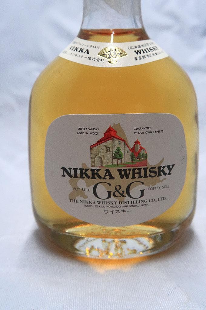 ニッカウィスキー ミニチュアボトル ３種（余市・竹鶴・Ｇ＆Ｇ）