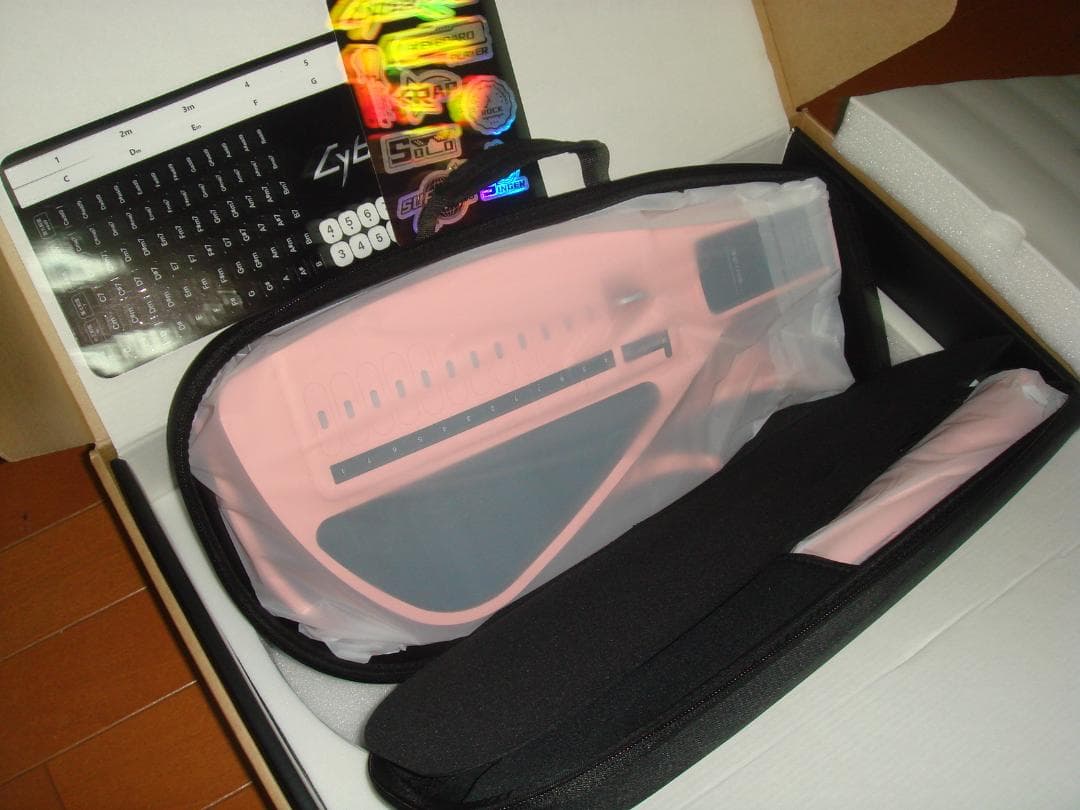 CYBER-G スマートエレキギター 新品未使用 ピンク