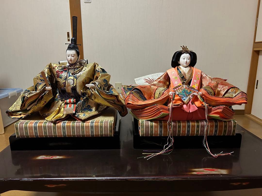 親王 男雛 女雛 親王台 雛人形 御代理様 お殿様 お雛様 桃の節句 ひな祭り
