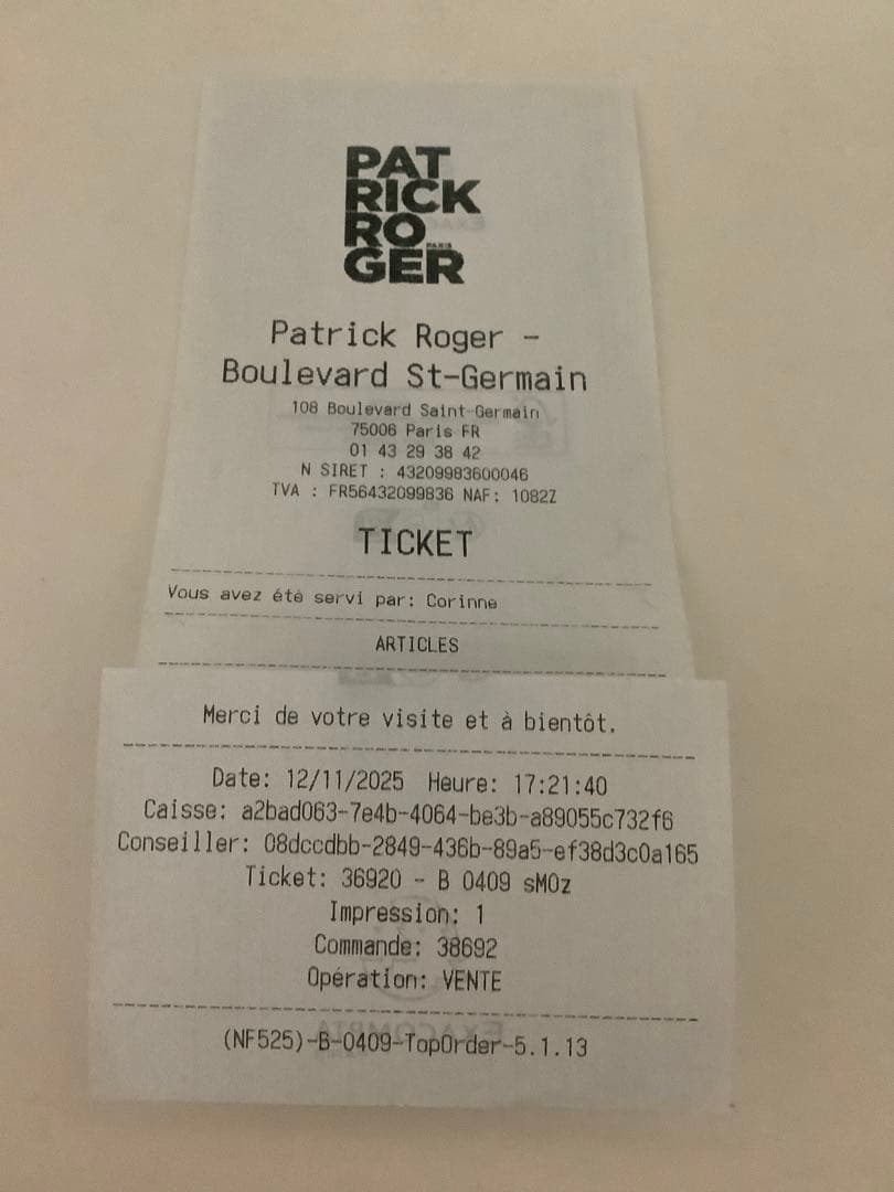 ❤️パトリックロジェ　Patrick Roger アソート　9粒入り　2箱