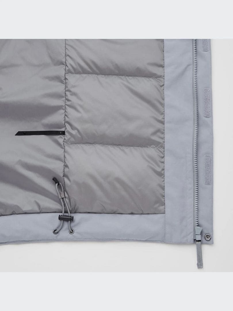 【美品】即完ユニクロ×平野歩夢モデルハイブリッドダウンスノーボードパーカ