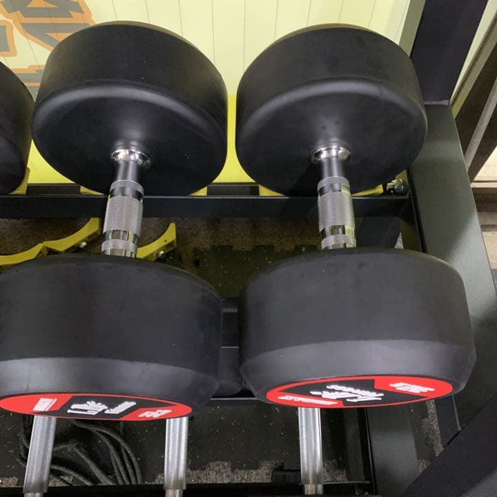 2万円割引　 ラバーダンベル　47.5kg2個