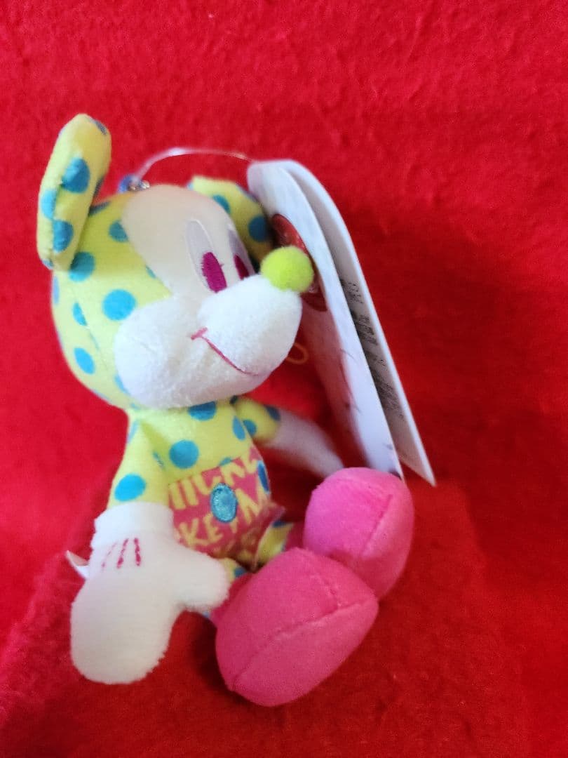 ディズニー　ミッキー　ぬいぐるみキーチェーン　ストラップ　マスコット